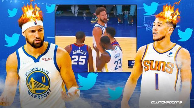 1666800051047043214.jpg warriors-fans-cannot-believe-klay-thompson-got-ejected-after-beefing-with-devin-booker.jpg